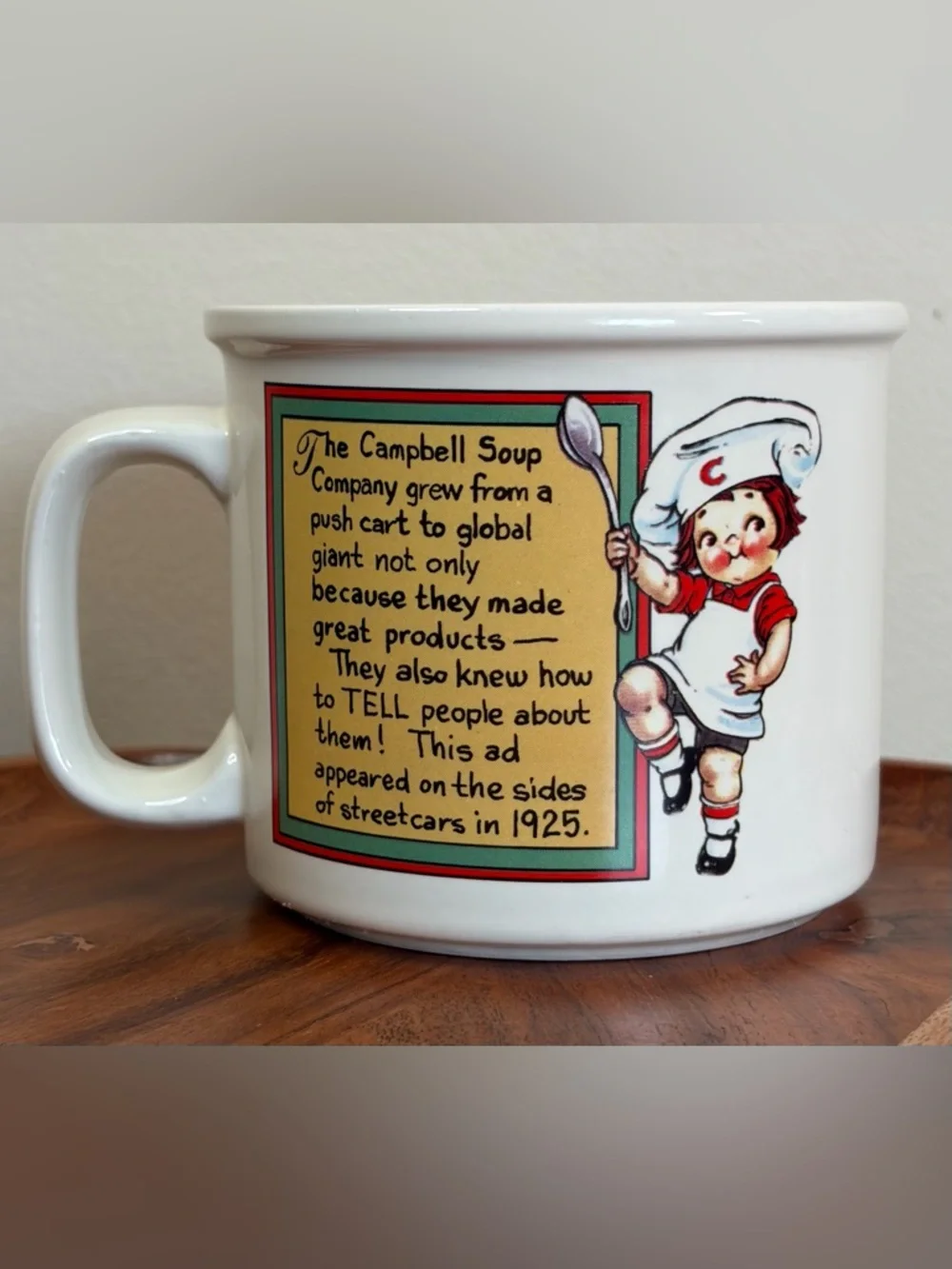 Vintage Campbell’s Soup Co. Tomato Soup Mug